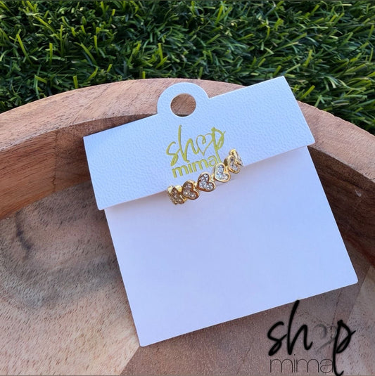 AROUND HEARTS RING ADJUSTABLE