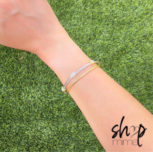 ELOISA MIX METALS BRACELET