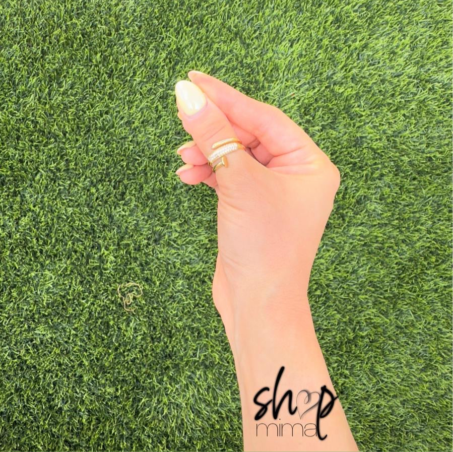 CARI ZIRCONIA RING ADJUSTABLE