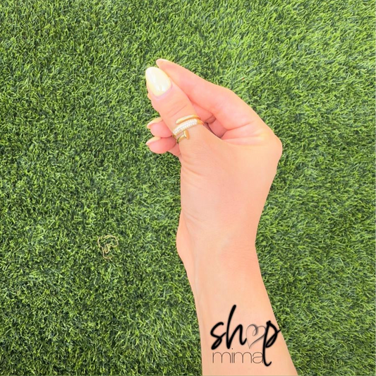 CARI ZIRCONIA RING ADJUSTABLE