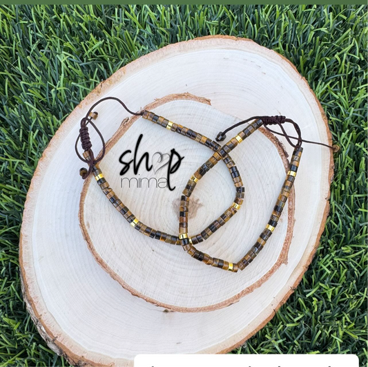 TIGER EYE STRING BRACELET MADE BY TANIAXO