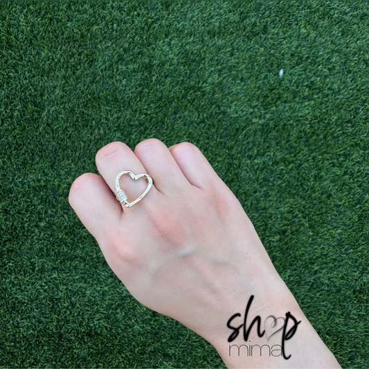 I HEART YOU RING ADJUSTABLE