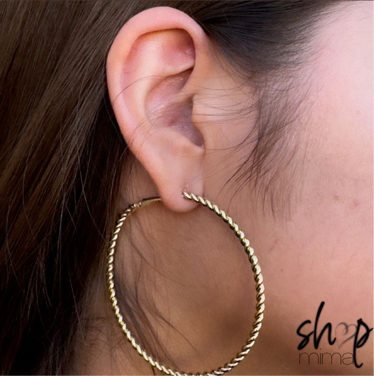 BALINA HOOPS EARRINGS