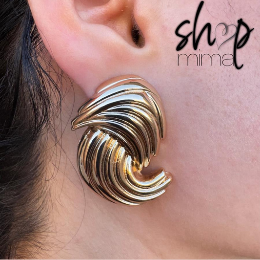 COIL SPIN EARRINGS