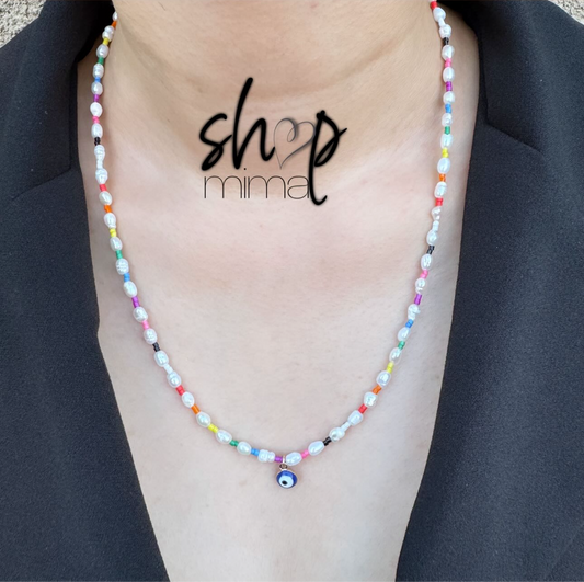 ZULITO EVIL EYE NECKLACE