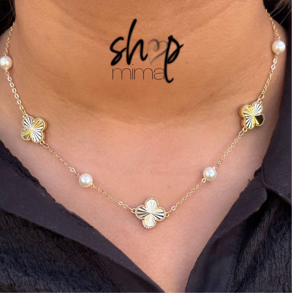 YAMILETH CLOVER NECKLACE