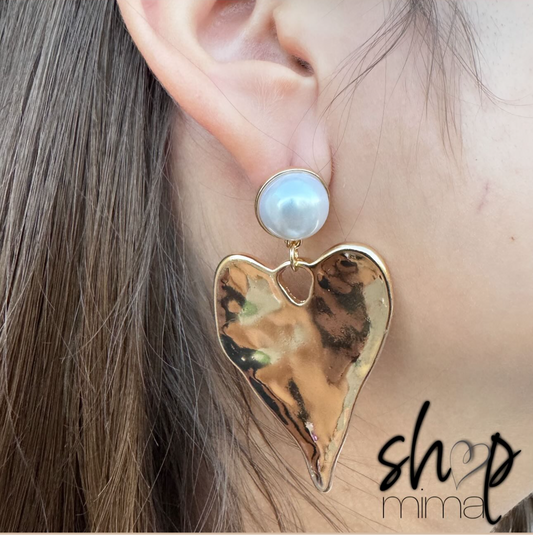 CELES HEART EARRINGS