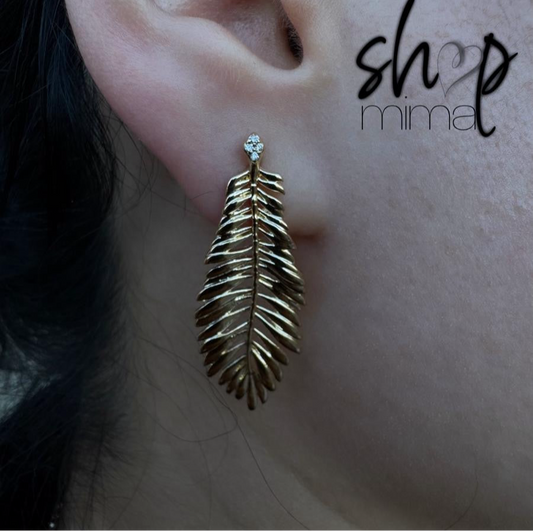 LEAF EARRINGS