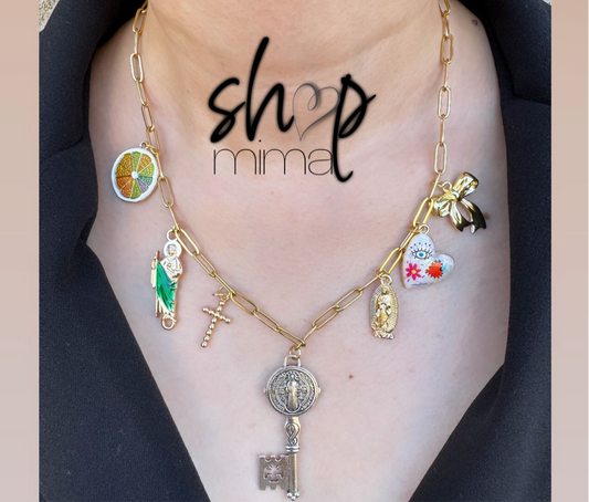 FUN CHARMS NECKLACE MADE BY TANIAXO