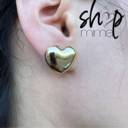 MINI HEART EARRINGS