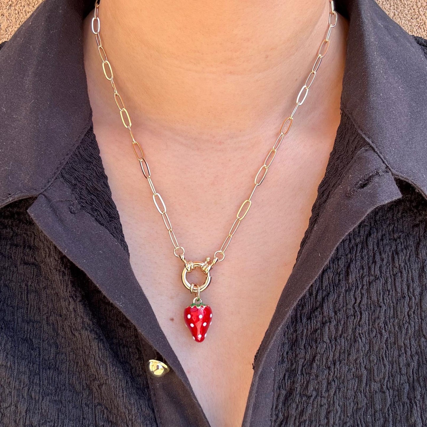 MY STRAWBERRY NECKLACE