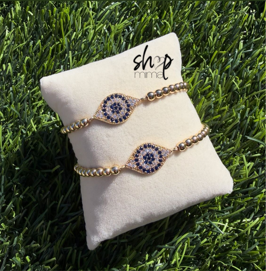 OJO BEADS DORADO BRACELET