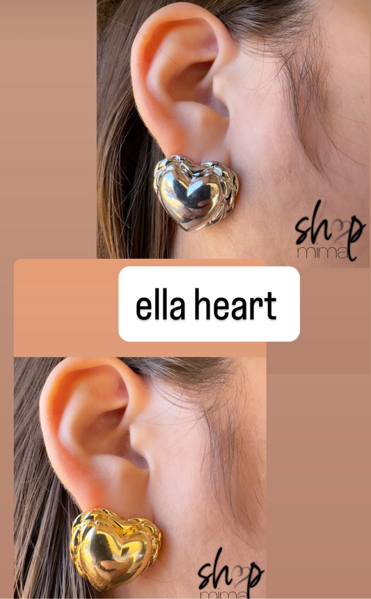 ELLA HEART EARRINGS