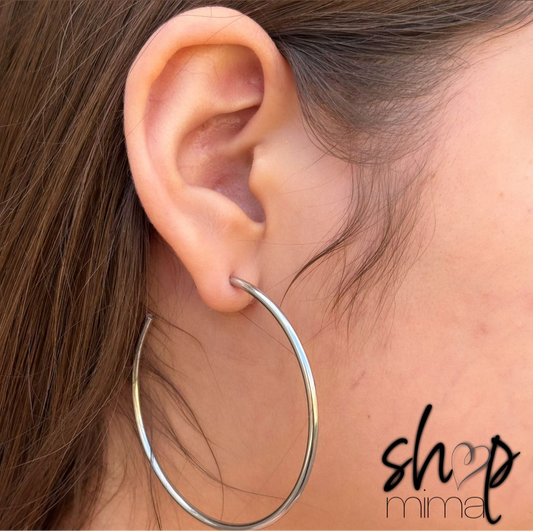 ANNIE HOOPS EARRINGS