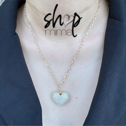 ORELIA HEART NECKLACE