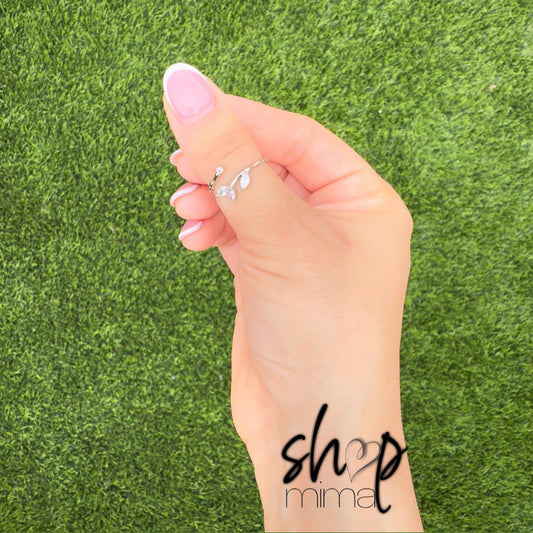 DELICATE PLANT RING ADJUSTABLE