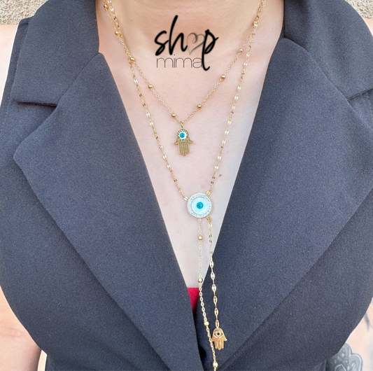 CO LAYERED NECKLACE