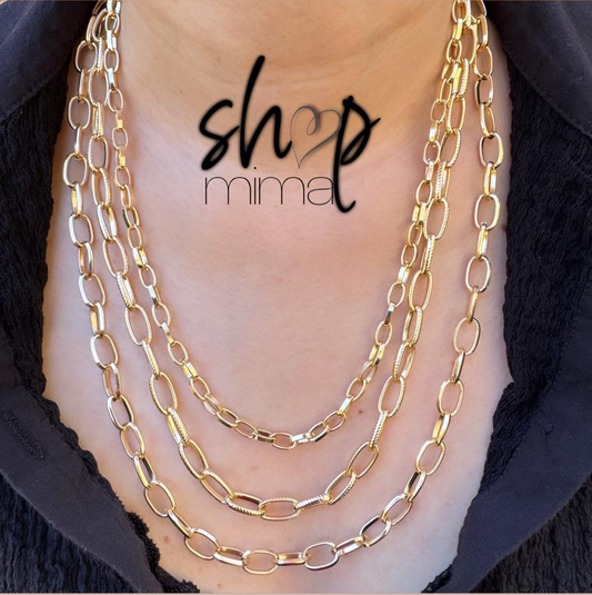 JINGLE BERRY 3 IN 1 LAYERED NECKLACE