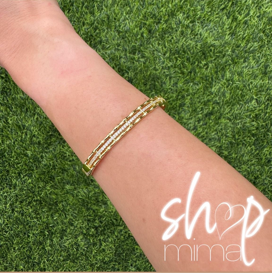 ZELMA ZIRCONIA ADJUSTABLE BRACELET
