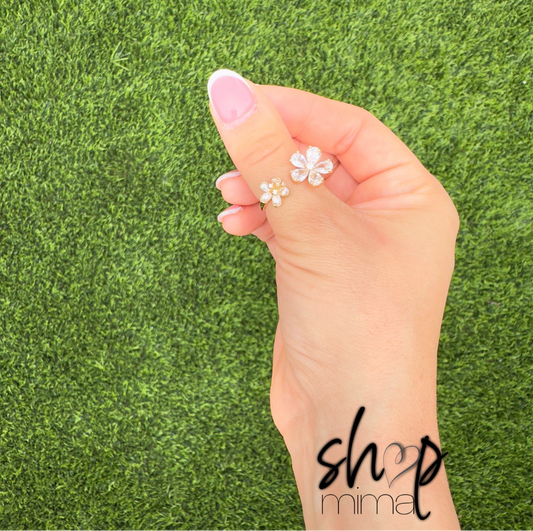 MIX FLOWER RING ADJUSTABLE