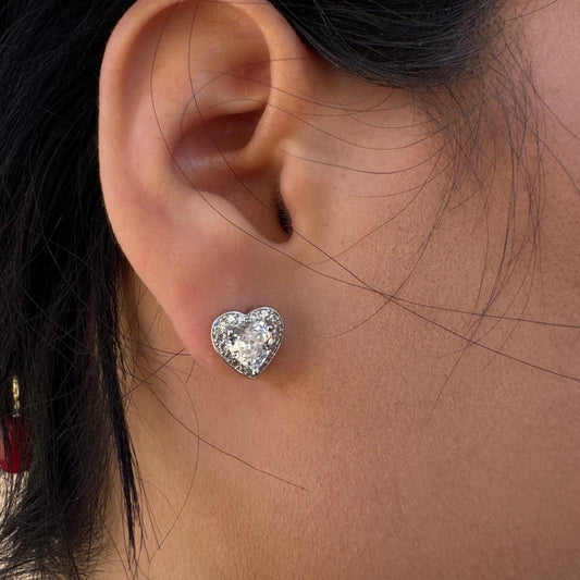 OPEN HEART EARRINGS
