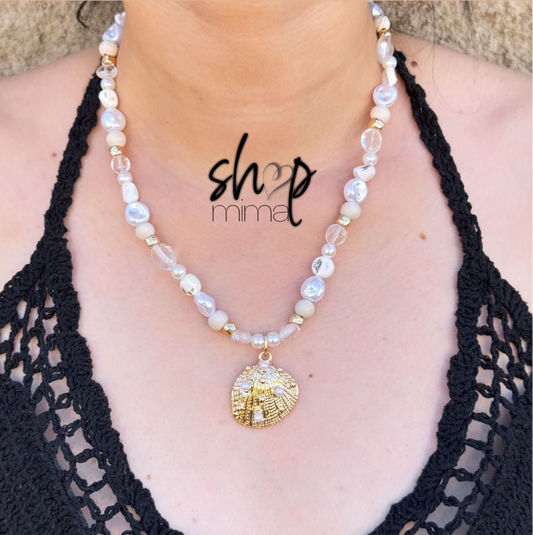 PERLA MADRE NECKLACE