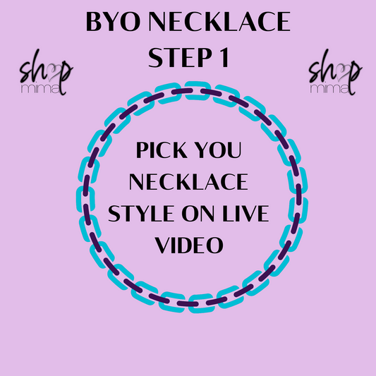 BUILD YOUR OWN CHARMS NECKLACE
