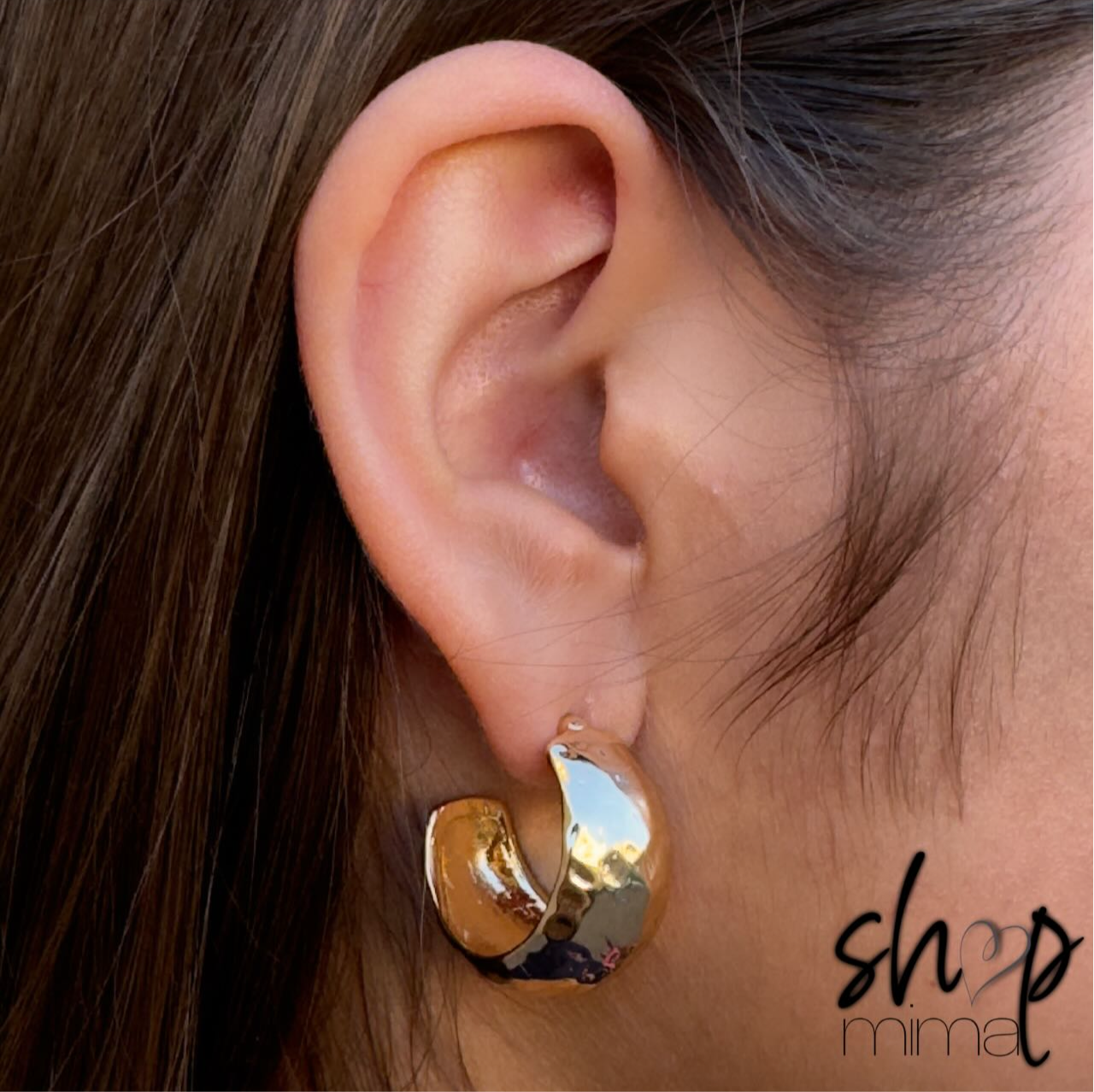 MINI TERESA HOOPS EARRINGS