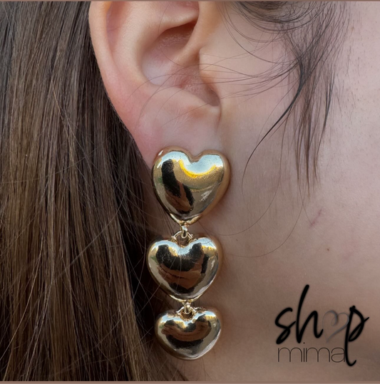 PAMELA HEART EARRINGS