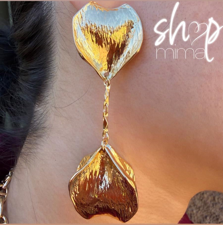 DOUBLE HANGING EARRINGS