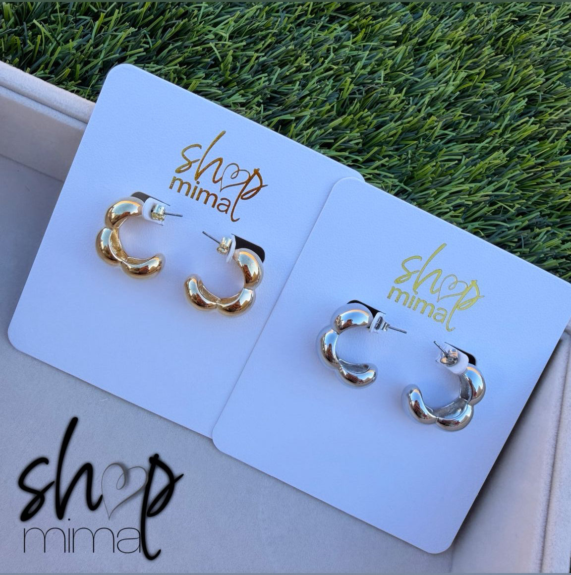 JINGLE HOOP EARRINGS