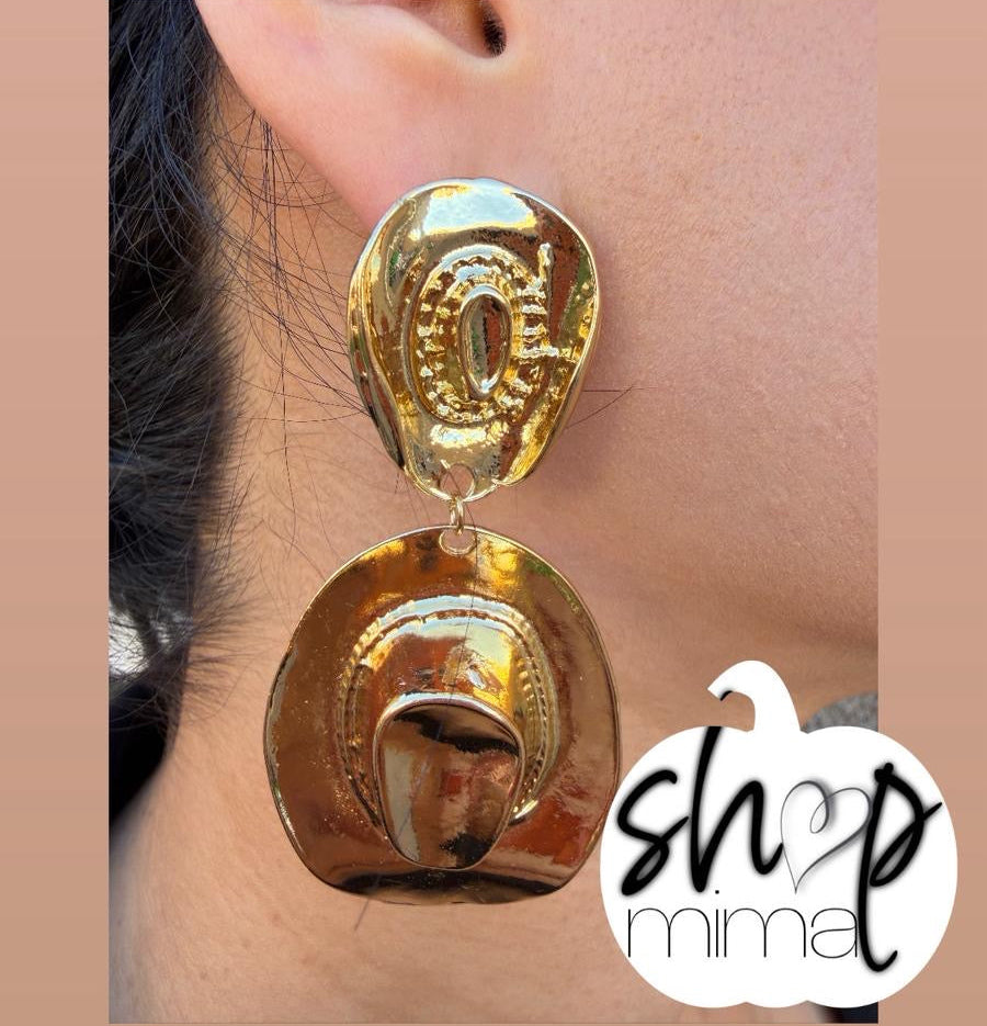 DOUBLE HAT EARRINGS
