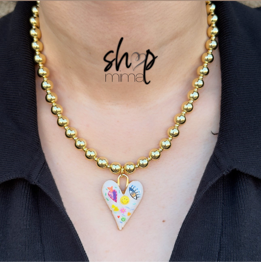 FELIZ FINA NECKLACE MADE BY TANIAXO