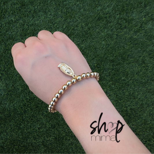 VIRGENCITA BALINES BRACELET MADE BY TANIAXO