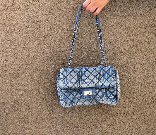 CHANELLY DENIM HANDBAG