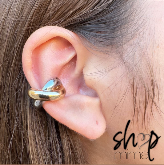 CRISS CROSS MIX EAR CUFF INDIVIDUALLY
