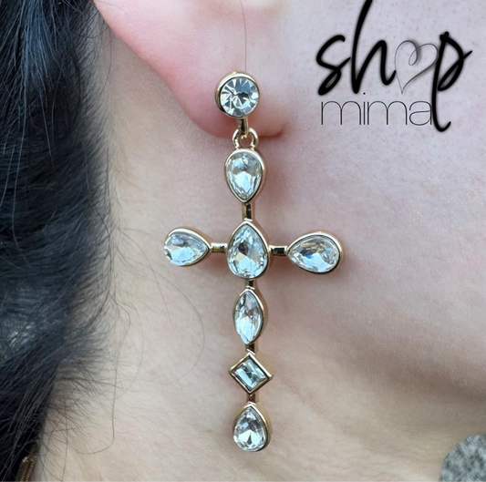 CRUZ EL ZIRCONIA EARRINGS
