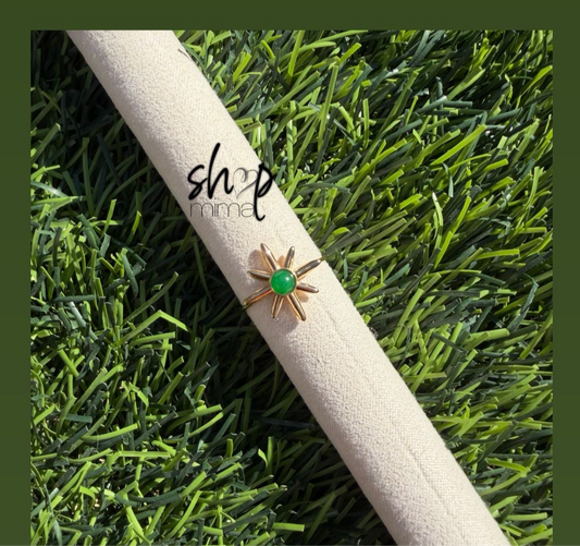 ESTRELLA STAINLESS STEEL RING ADJUSTABLE