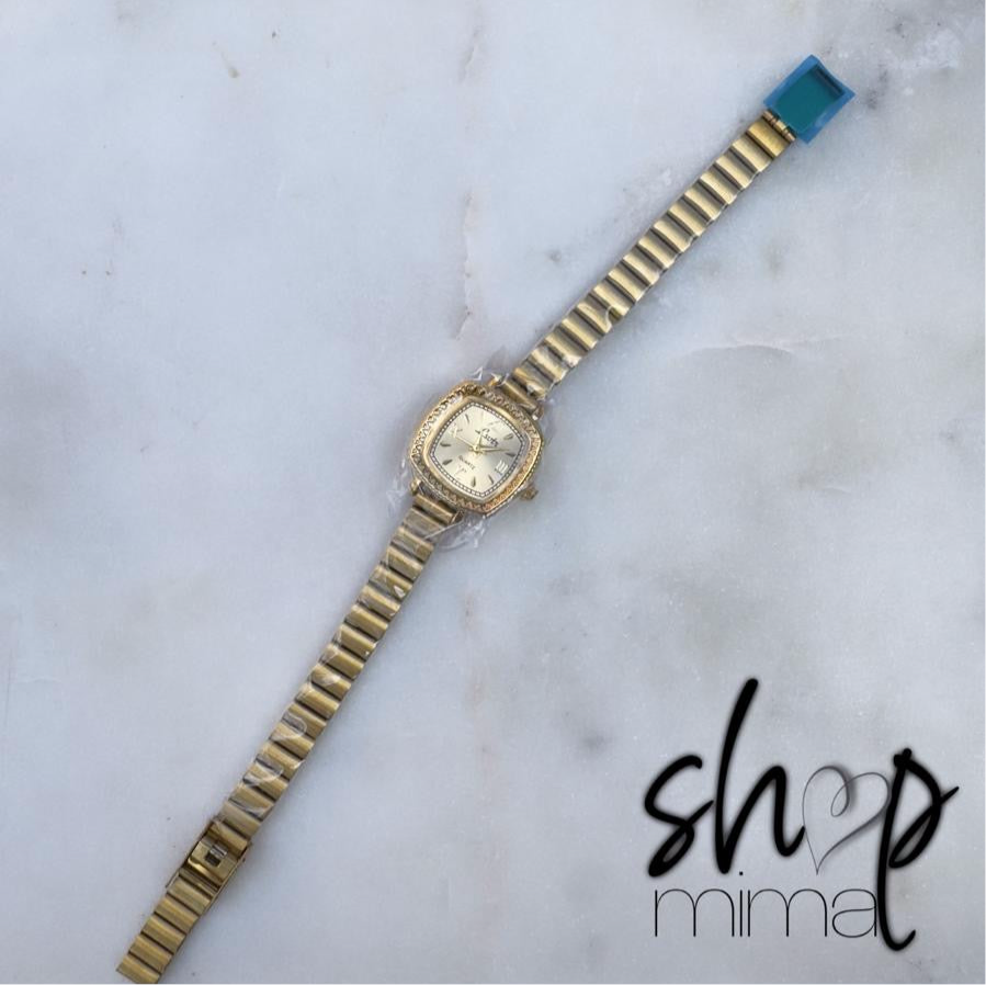 VINTAGE STONE HAND WATCH