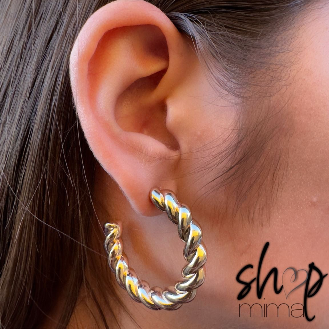 CLAUDIA COIL HOOPS EARRINGS